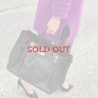 【予約】leather big tote