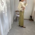 画像12: eco leather long skirt