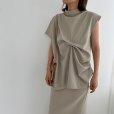 画像6: asymmetry drape vest tps (6)