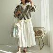 画像13: ●SALE●【liveご紹介アイテム】前後着用OK！2way!! border balloon sleeve cardigan (13)