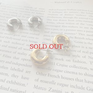 画像1: ◆wide hoop pierce S