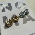 画像3: 久々の再販!!【LIVEご紹介アイテム】wide hoop pierce M (3)