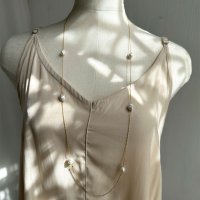 baroque pearl long necklace