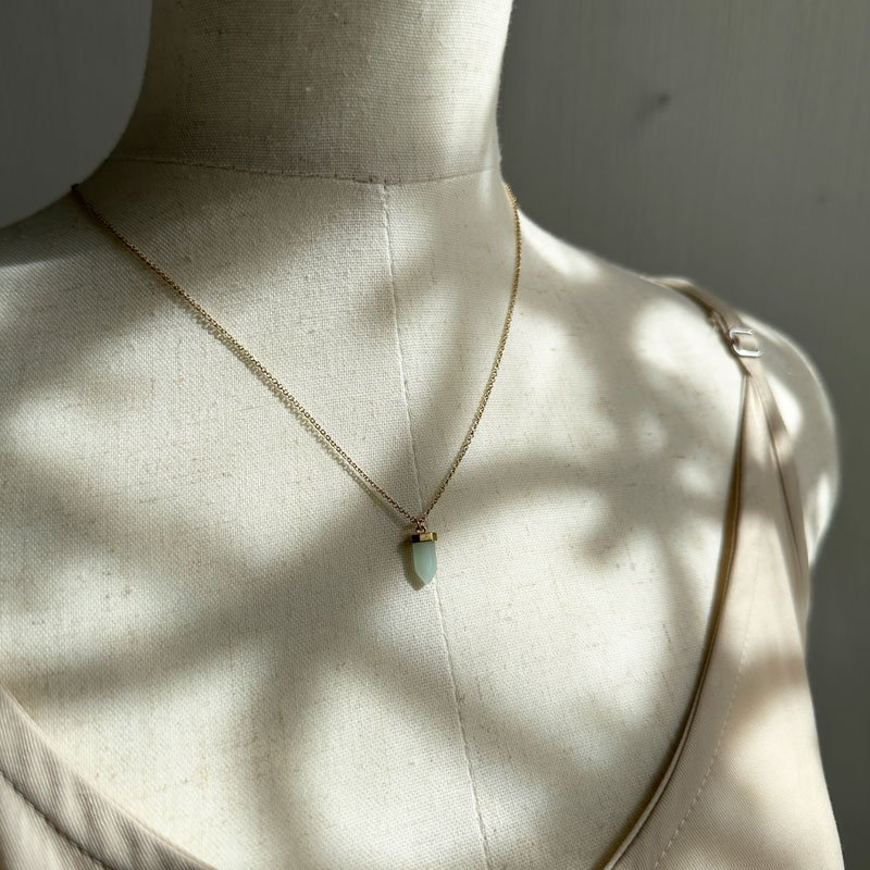 画像3: stone motif short necklace (3)