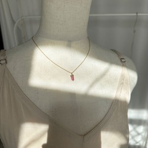 画像2: stone motif short necklace