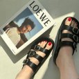 画像1: ●再入荷【6/2 ご紹介アイテム】3belt sandal (1)