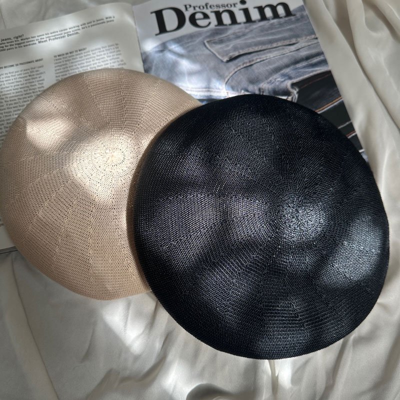 画像1: 【liveご紹介アイテム】basic summer beret (1)