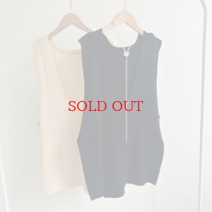 画像2: ●再入荷【liveご紹介アイテム】Vneck over vest