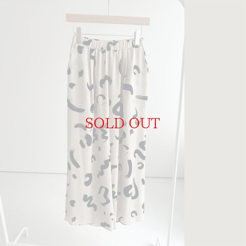 画像4: 【6/4 liveご紹介アイテム】nuance print pants (4)