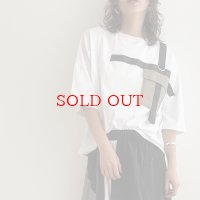 ●再入荷【liveご紹介アイテム】tape design half sleeveT