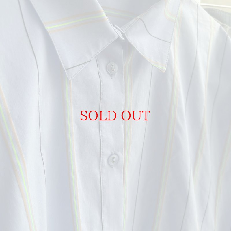 画像8: 【liveご紹介アイテム】neon stripe short blouse (8)