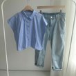 画像4: 【liveご紹介アイテム】neon stripe short blouse (4)