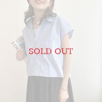 【liveご紹介アイテム】neon stripe short blouse