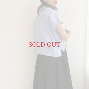 画像2: 【liveご紹介アイテム】neon stripe short blouse