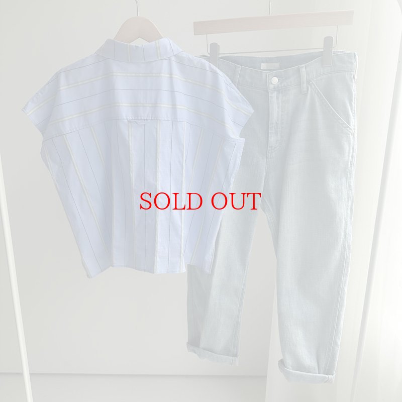 画像5: 【liveご紹介アイテム】neon stripe short blouse (5)