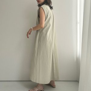 画像3: 【liveご紹介アイテム】v neck silhouette long one-piece