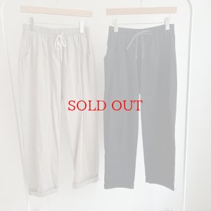 画像1: 【liveご紹介アイテム】relaxing linen pants