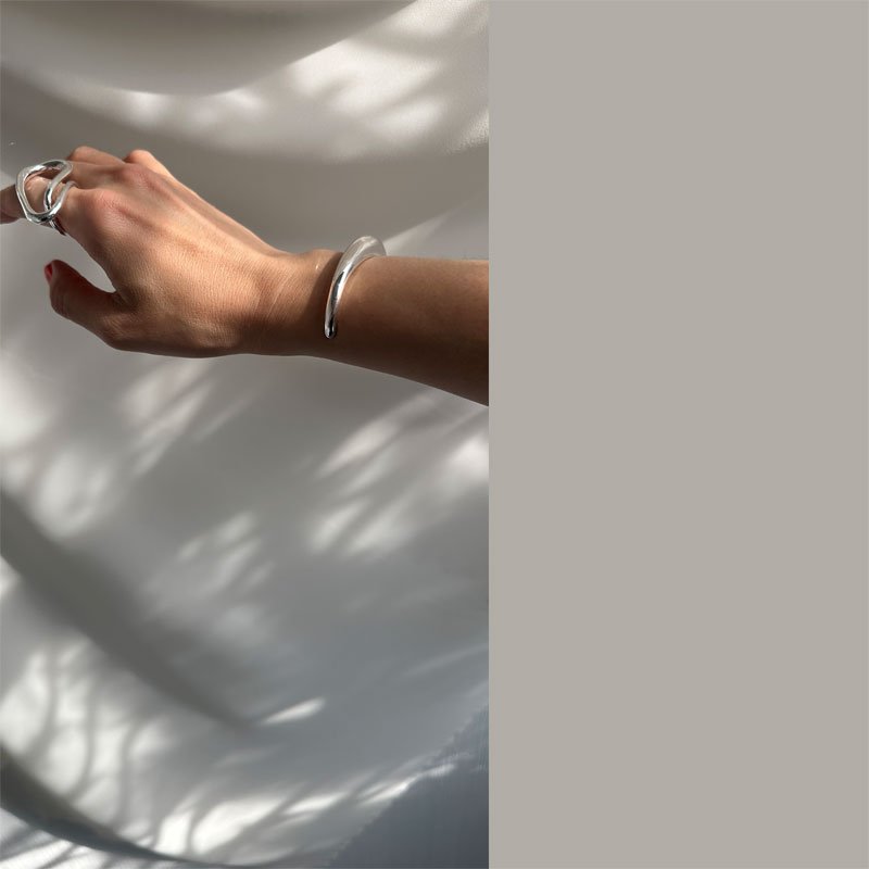画像4: ◆【liveご紹介アイテム】asymmetry slim bangle (4)