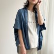 画像7: ●追加決定!!!【予約】夏の羽織にもオススメ【6/24 LIVEご紹介アイテム】オーバーデザインデニムシャツ（予約/7月中-下） (7)