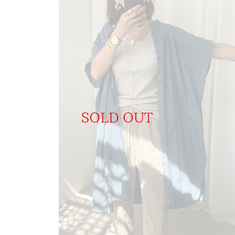 画像8: 【liveご紹介アイテム】over silhouette denim cardigan (8)