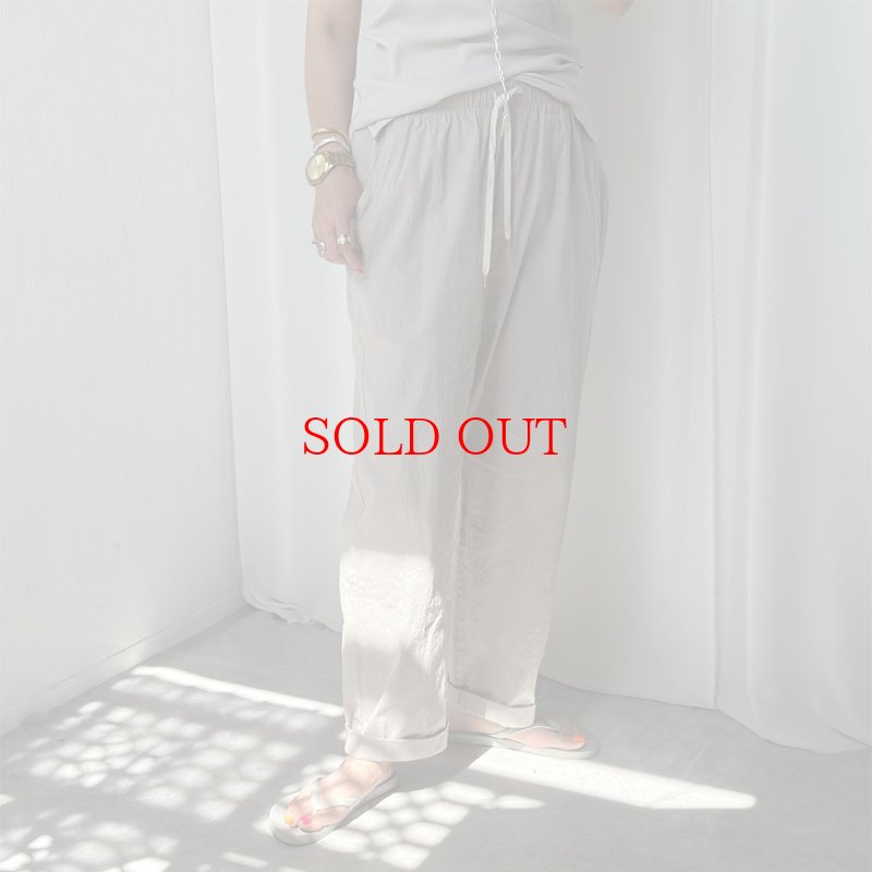画像3: 【liveご紹介アイテム】relaxing linen pants (3)