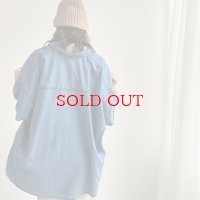 ●予約【liveご紹介アイテム】over design denim shirt