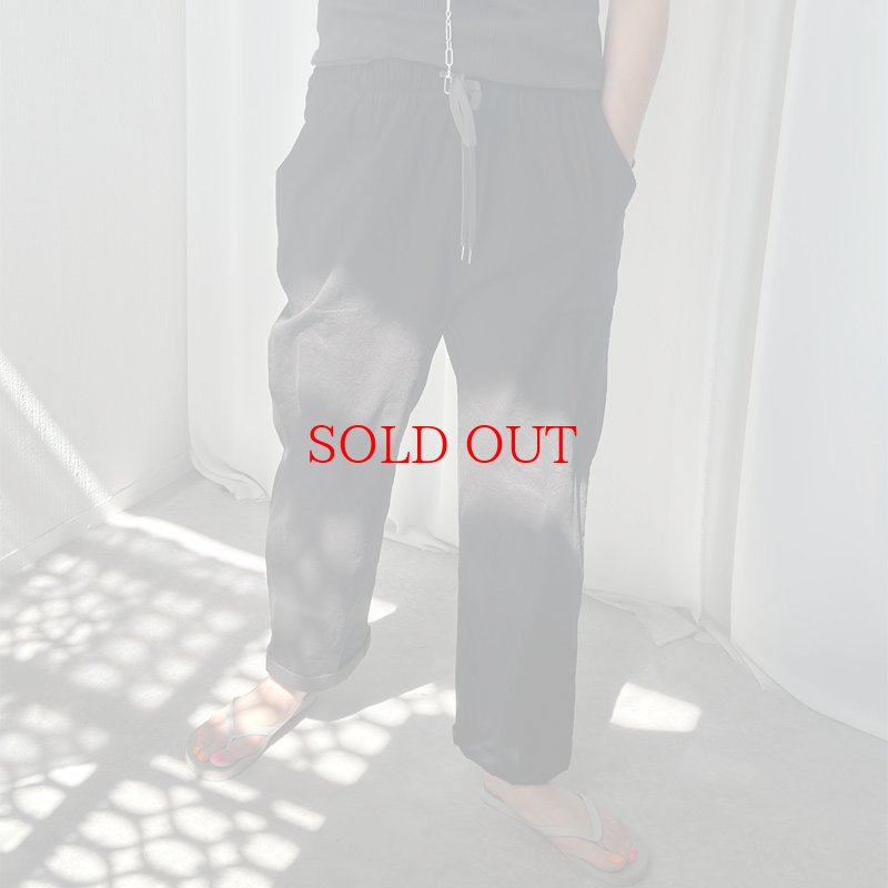 画像14: 【liveご紹介アイテム】relaxing linen pants (14)