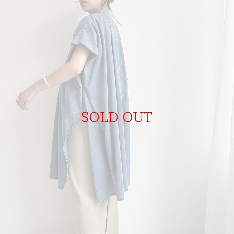 画像6: 【liveご紹介アイテム】over silhouette denim cardigan (6)