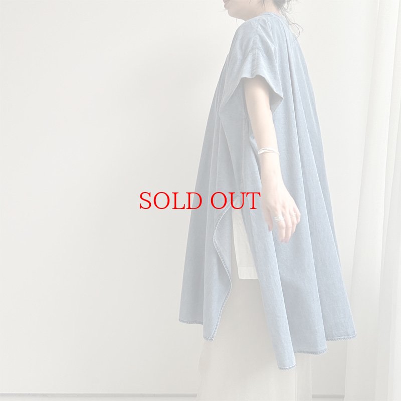 画像4: 【liveご紹介アイテム】over silhouette denim cardigan (4)