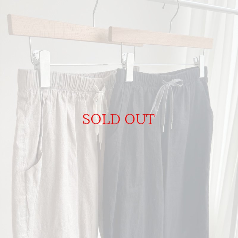 画像6: 【liveご紹介アイテム】relaxing linen pants (6)