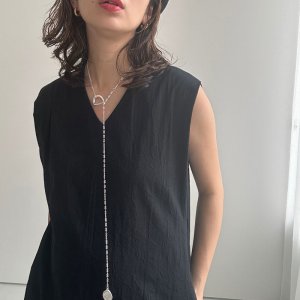 画像1: 【liveご紹介アイテム】asymmetry long necklace