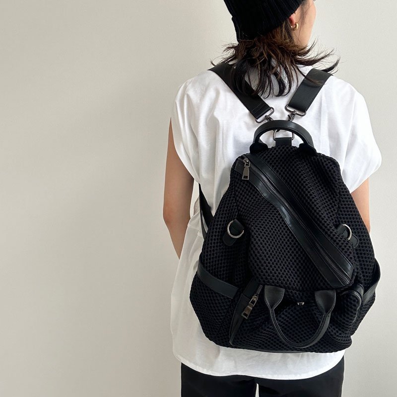 画像1: ◆数量限定/期間限定掲載◆メーカー確認後取り寄せ◆NEW3WAYメッシュバッグ【大人気!!】3way mesh bag (1)