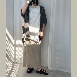 画像19: ●2025NEWカラー登場!!●激推し●リブナロースカート●LAMERの着回しベースアイテム●rib narrow skirt