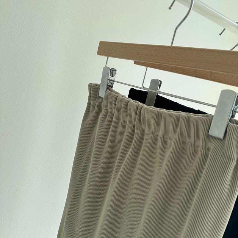 画像24: ●NEWカラー登場!!●激推し●リブナロースカート●LAMERの着回しベースアイテム●rib narrow skirt (24)