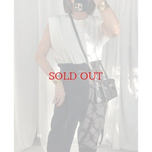 画像15: 【 liveご紹介アイテム】high-waist tuck pants (belt set)