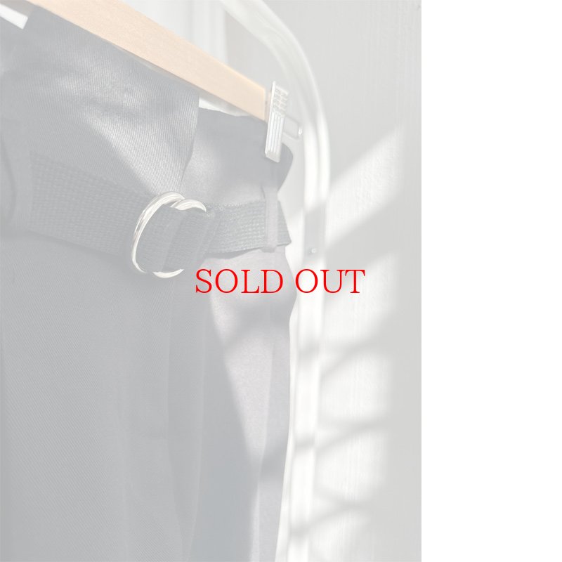 画像11: 【 liveご紹介アイテム】high-waist tuck pants (belt set) (11)