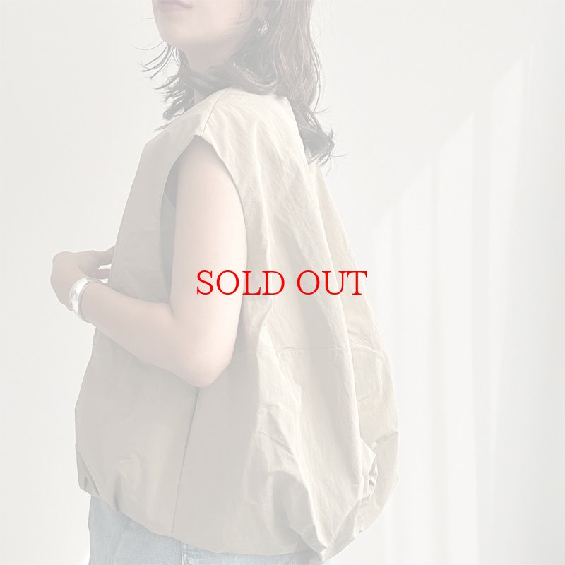 画像17: 【インスタliveご紹介アイテム】bi-color cocoon vest (17)