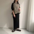 画像2: 【 liveご紹介アイテム】MA-1 docking pleats tops (2)