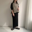 画像2: 【インスタ liveご紹介アイテム】MA-1 docking pleats tops (2)