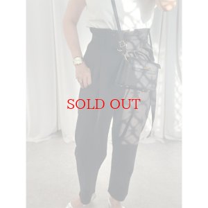画像7: 【 liveご紹介アイテム】high-waist tuck pants (belt set)