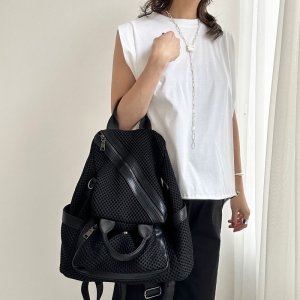 画像2: 再再再再再再再再販？【大人気!!】3way mesh bag