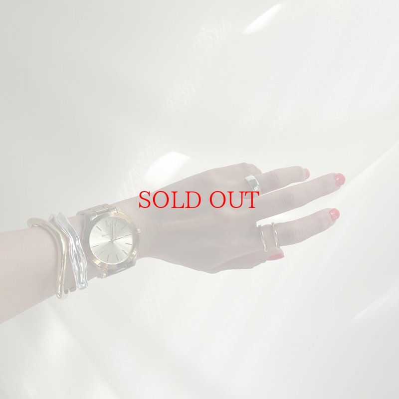 画像2: ◆【liveご紹介アイテム】silver × gold SET ring (2)