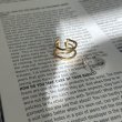画像5: ◆【liveご紹介アイテム】silver × gold SET ring (5)