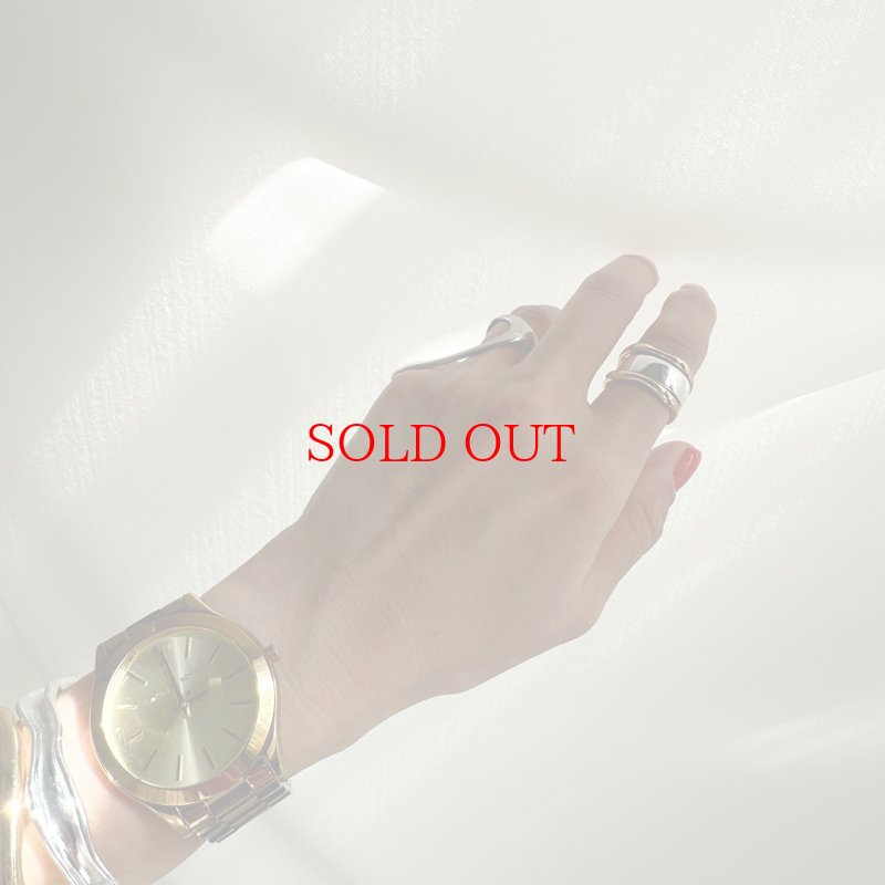 画像3: ◆【liveご紹介アイテム】silver × gold SET ring (3)