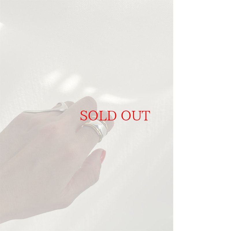 画像1: ◆【liveご紹介アイテム】silver × gold SET ring (1)