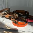 画像1: ●再販●在庫限り●design leather belt (1)