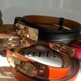 画像5: design leather belt
