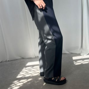 画像19: 【liveご紹介アイテム】bi-color pinstripe slacks