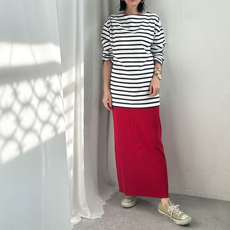 画像34: ●NEWカラー登場!!●激推し●リブナロースカート●LAMERの着回しベースアイテム●rib narrow skirt (34)