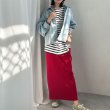 画像28: ●NEWカラー登場!!●激推し●リブナロースカート●LAMERの着回しベースアイテム●rib narrow skirt (28)
